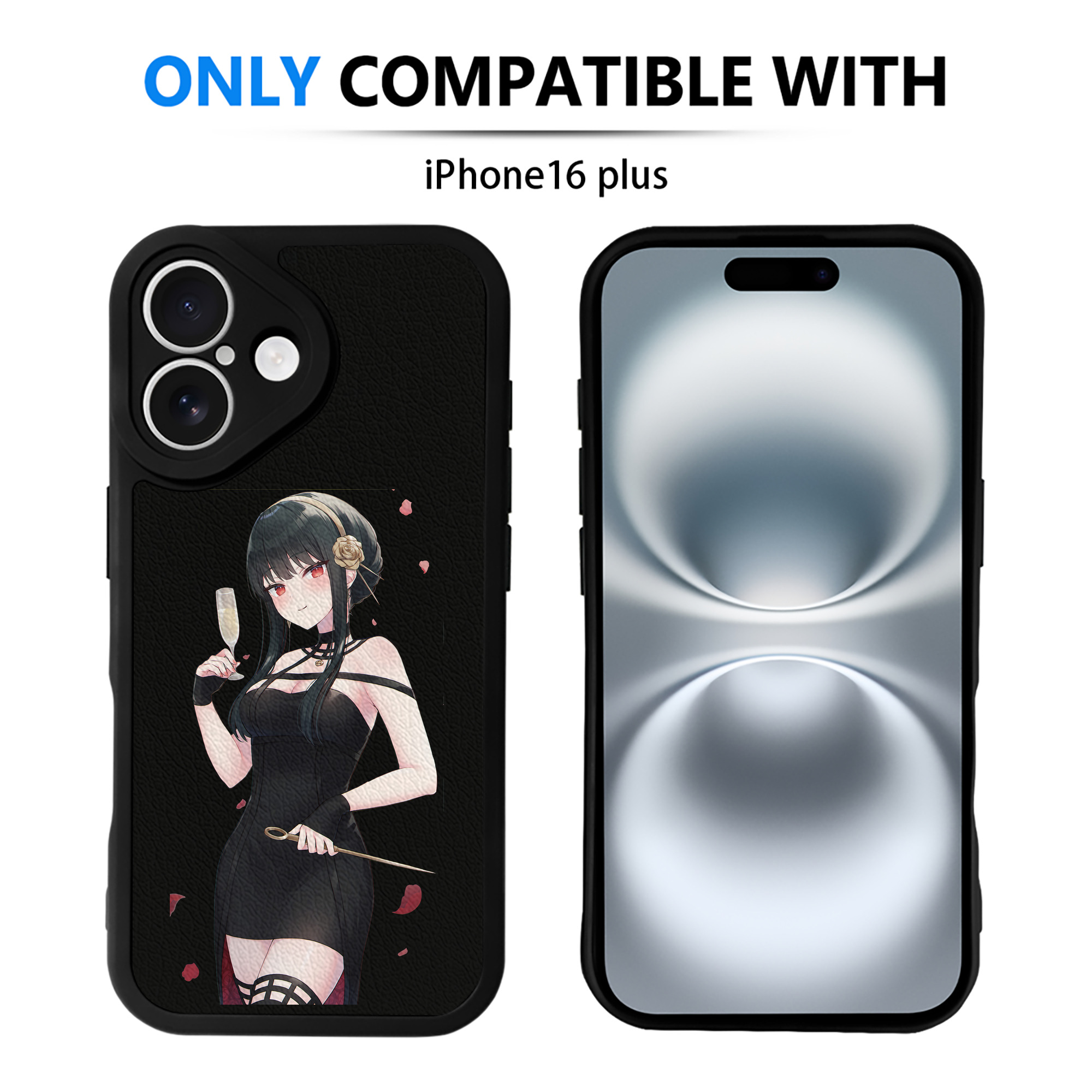 （画像用） SPY×FAMILY间谍家家酒 【iPhone 16シリーズ対応】シリコンスマホケース（レザー調） 材質：シリコン